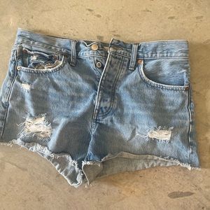 Madewell Relaxed Denim Shorts